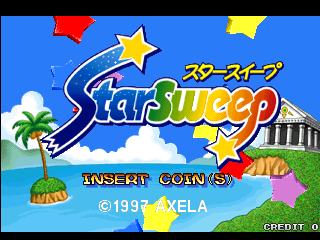 Star Sweep (Japan, STP1+VER.A) Title Screen